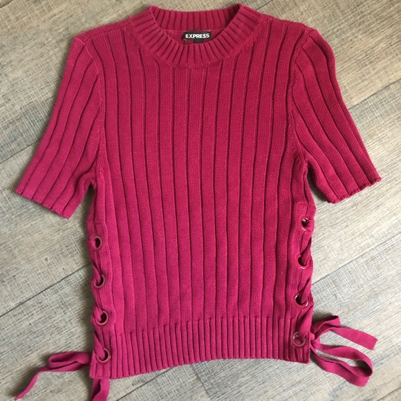 Express Tops - Express Ribbed Shirt